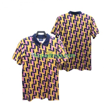 Billiga Fotbollströjor Skottland 1989 Retro Tredje tröja 1988 Kortärmad
